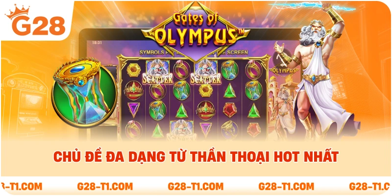 Chủ đề đa dạng từ thần thoại hot nhất